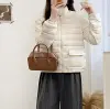 Clearance ribs down jacket for women, short style, with a high-end feel, 2025 new 90 duck down winter down jacket, Pinghu details Picture